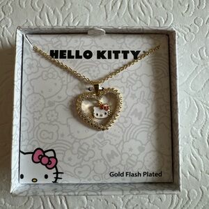 Hello Kitty Sanrio Heart Necklace Charm